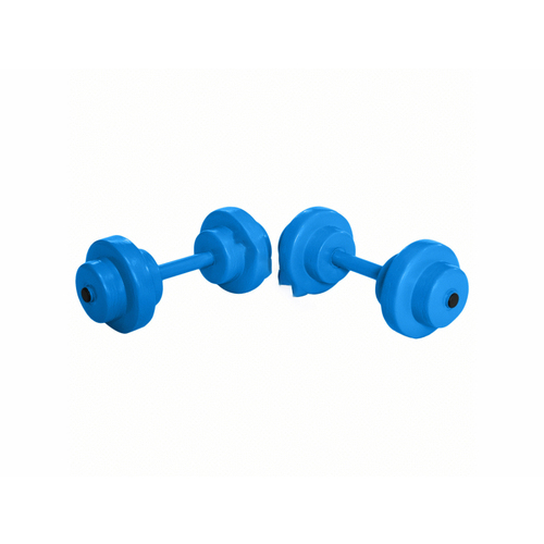 Texas Recreation 8910026 Super Soft 15 1/2" Aquatic Dumbbells Bahama Blue