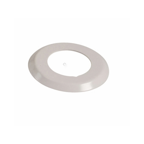 2 3/8" X 6" White Escutcheon Ring For Swimming Pool Poles