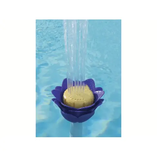 Flower Fountain Ag/ig Pool Wall Mount Fountain