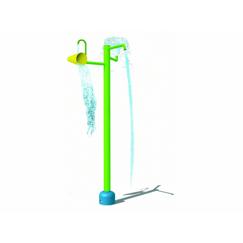 Aquaworx IWFTT 7' X10' Metroasis Series Aqua Triple Tree 3-in-1 Tree Feature 20 Gpm Powder Coated