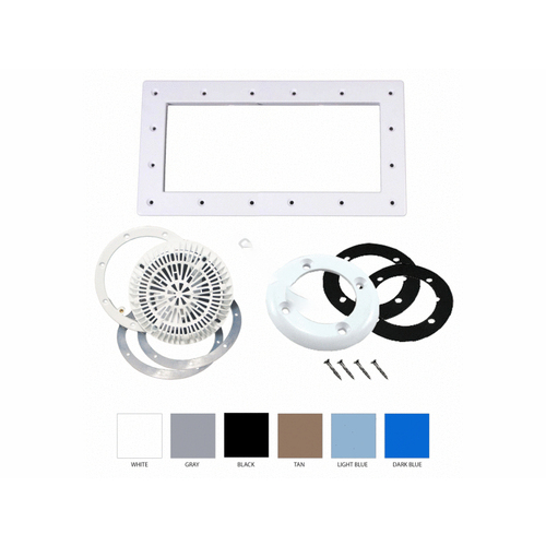 Vinyl Liner Wide Mouth Comp Kit White