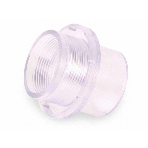 Color Match Pool Fittings TWFCLR01 Thrd Wall Fitting 1.5" Clear