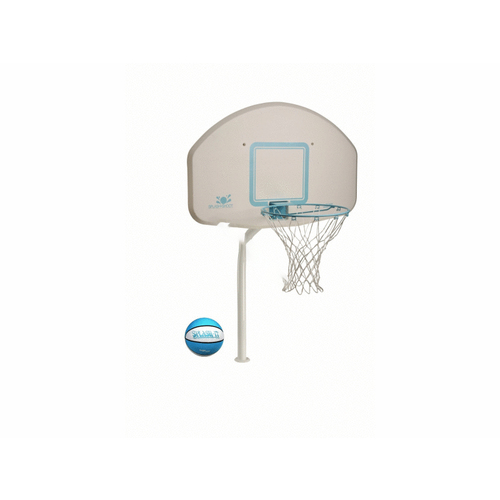 Dunn-Rite Pool Products DMB200BR STAINLESS Regulation Size Deck Mounted Basketball Unit