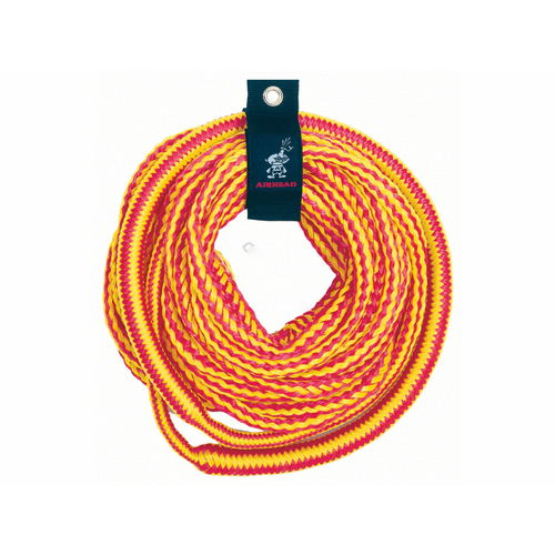 AIRHEAD SPORTS GROUP AHTRB-50 Airhead 50' Bungee Tube Tow Rope Red & Yellow