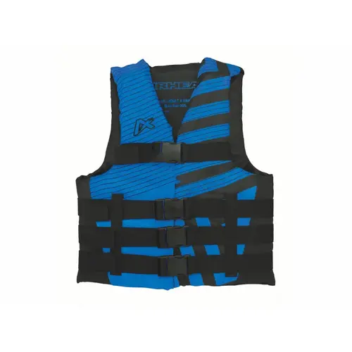 4xl/6xl Mens Trend Life Vest Blue/Black