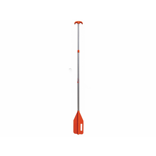 24"-72" Telescoping Paddle W/ Boat Hook Bright Orange