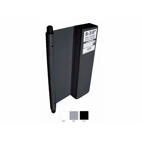 CUSTOM MOLDED PRODUCTS LLC 25141-444-000 8-3/8" Black Spring-lock Skimmer Weir