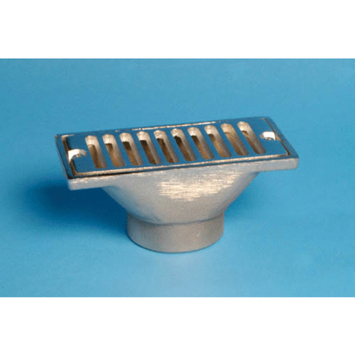 STANDARD BRONZE COMPANY 4050 2.5" X 3-9/16" Gutter Drain