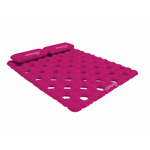 Raspberry Cool Suede Double Pool Mattress