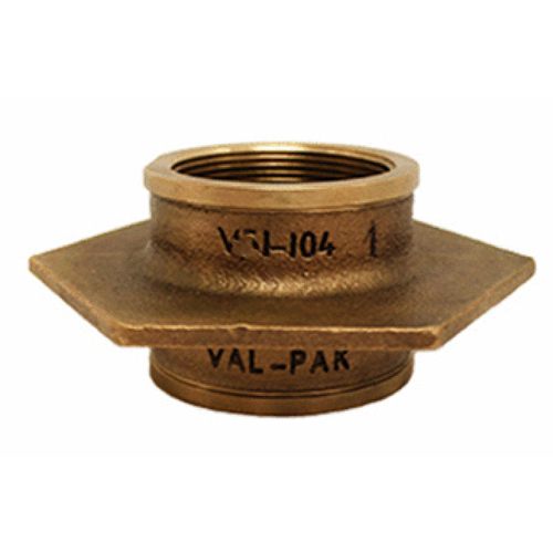 2"fpt Bronze No-leak Tapered Fountain Flange Ftg