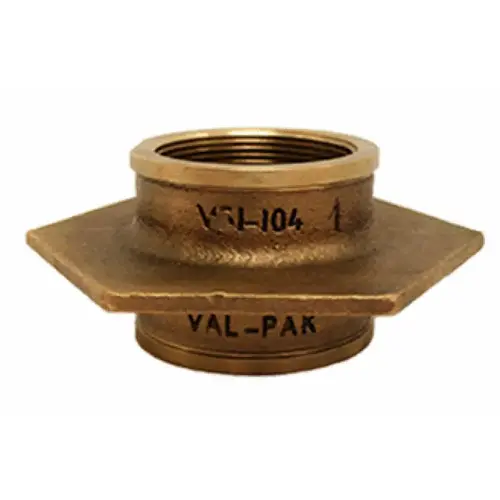 2"fpt Bronze No-leak Tapered Fountain Flange Ftg