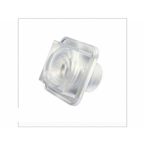 Square Clear Flush Mount Return Fitting