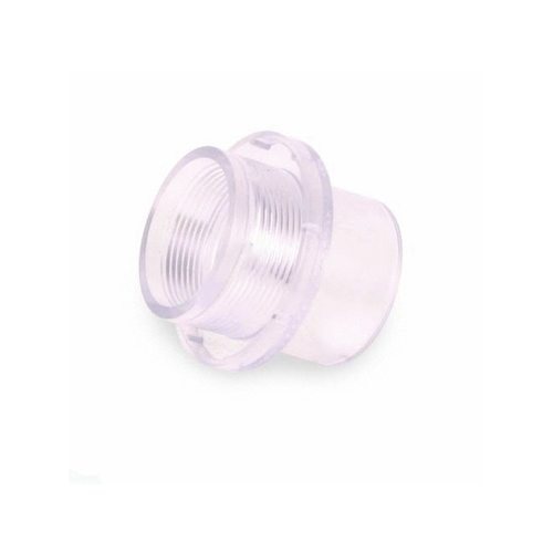 Color Match Pool Fittings TWFCLR02 2" Clear Threaded Wall Fitting