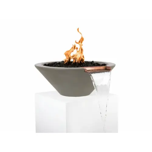 31" Ash 12v Iid Cazo Fire & Water Bowl