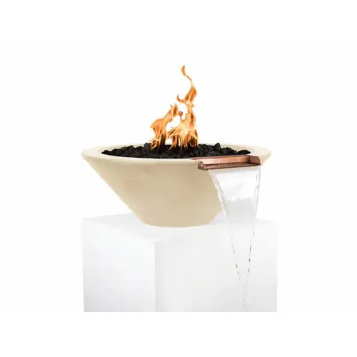 24" Vanilla 12v Iid Cazo Fire & Water Bowl