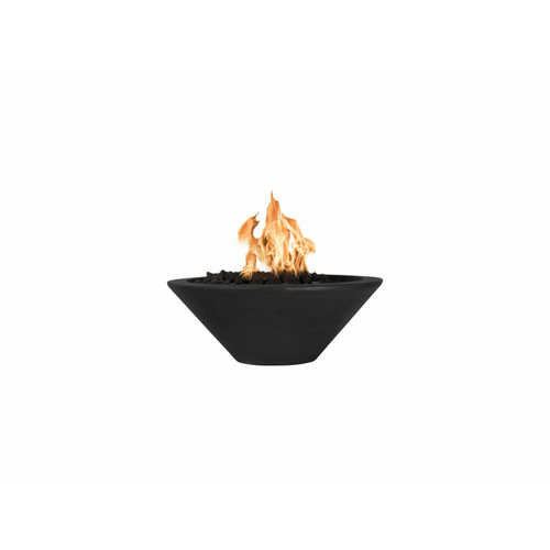 36" Black Lp Cazo Fire Bowl Elec Ignite