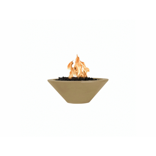 36" Brown Iid Cazo Fire Bowl