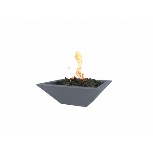 24" Gry 12v Iid Maya Fire Bowl