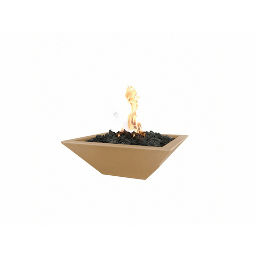 24" Brown 12v Iid Maya Fire Bowl