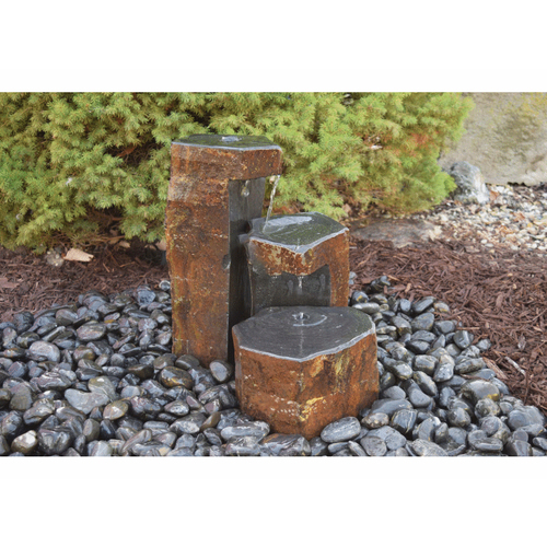 EASYPRO POND PRODUCTS HBK3KSL Easy Pro Pond 6"12"18" Keyed Splwy Basalt Kt