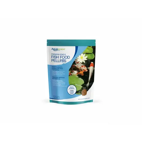 AQUASCAPE DESIGNS 98868 2.2 Lb Premium Staple Fish Food Pellets 1kg