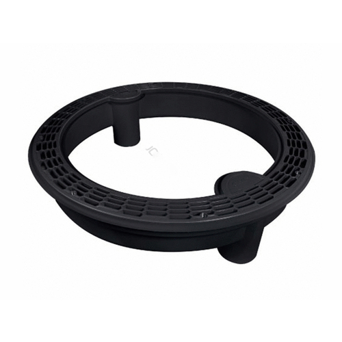 20" Round Black Unblockable Ring Drain W/ Sump