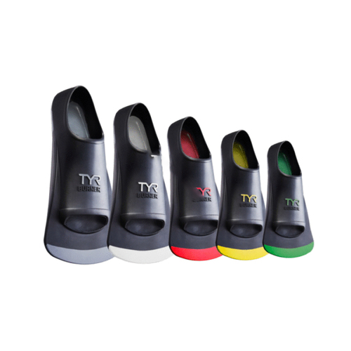 TYR SPORT LFBP2 - L Black / Black Burner Ebp2 Fins Pair