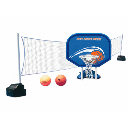 Pro Rebounder Basketball/volleyball Combo Gm Blue