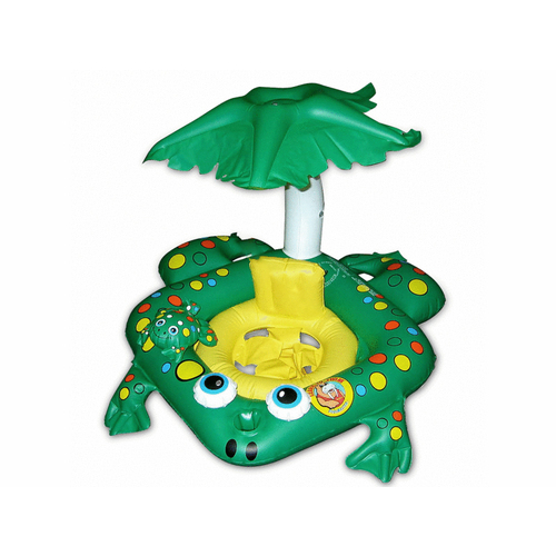 Poolmaster(R) Incorporated 81555 Frog Baby Seat Rider With Top Multi-Colored