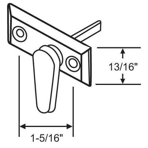 THUMB TURN/PLATE SET