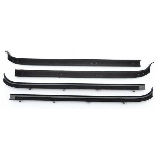 4 Piece Beltline Kit Rear Door Inner + Outer For 1980-1991 Chevrolet Suburban And Crew Cab