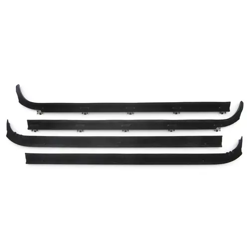 4 Piece Beltline Kit Front Door Inner + Outer For 1980-1986 Ford Bronco/Pickup