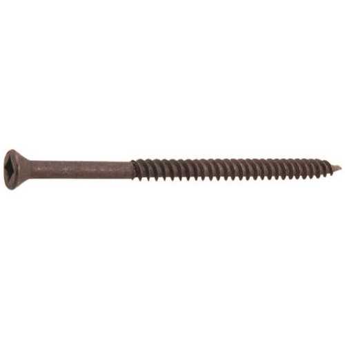 Grip-Rite 214STHDW1 #6 x 2-1/4 in Square Drive Flat-HeadTrim Drywall Screw (1 lb./Pack)