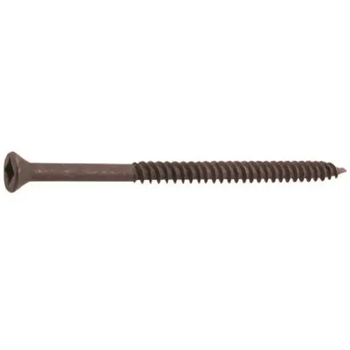 #6 x 2-1/4 in Square Drive Flat-HeadTrim Drywall Screw (1 lb./Pack) Phosphate Plated