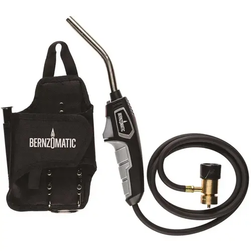 Trigger-Start Hose Torch, Soldering, Heating, Propane, Map-Pro, Fat Boy Fuel Holster