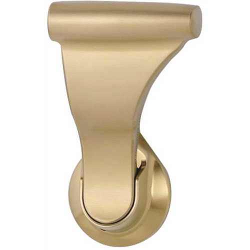 Universal Industrial Products L28FR-4 SOSS Fire Rated 1-3/4 in. Satin Brass Push/Pull Passage Hall/Closet Latch with 2-3/8 in. Door Lever Backset