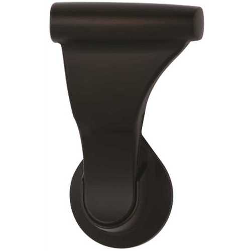 Fire Rated 1-3/4 in. Oil Rubbed Bronze Push/Pull Passage Hall/Closet Latch with 2-3/4 in. Door Lever Backset