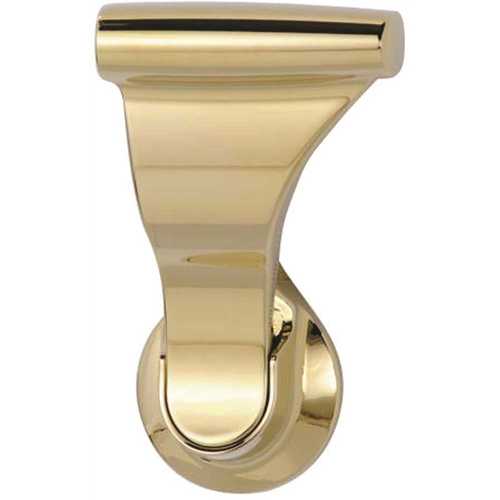 SOSS 1-3/8 in. Bright Brass Push/Pull Passage Hall/Closet Latch with 2-3/4 in. Door Lever Backset