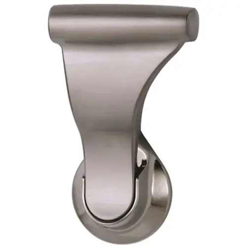 SOSS 1-3/8 in. Satin Nickel Push/Pull Passage Hall/Closet Latch with 2-3/4 in. Door Lever Backset