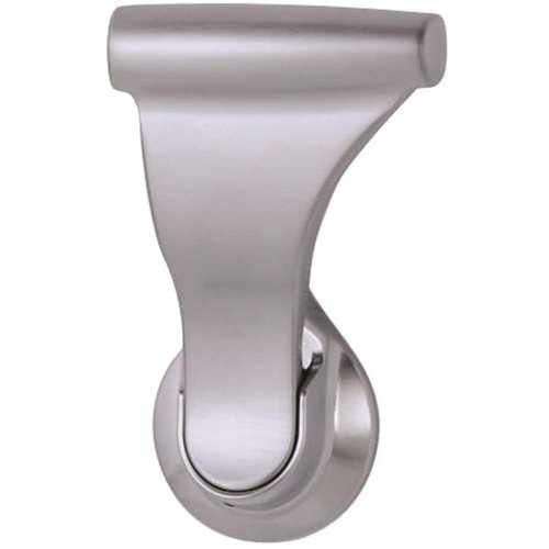 SOSS 1-3/8 in. Satin Chrome Push/Pull Passage Hall/Closet Latch with 2-3/8 in. Door Lever Backset