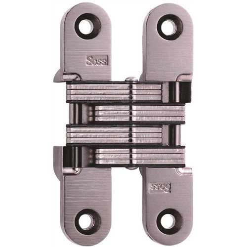 Universal Industrial Products 212US15 SOSS 3/4 in. x 3-3/4 in. Satin Nickel Invisible Hinge