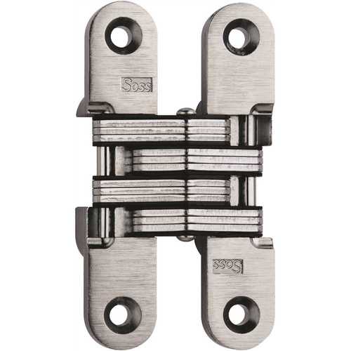 Universal Industrial Products 212US26D SOSS 3/4 in. 3 3/4 in. Satin Chrome Invisible Hinge