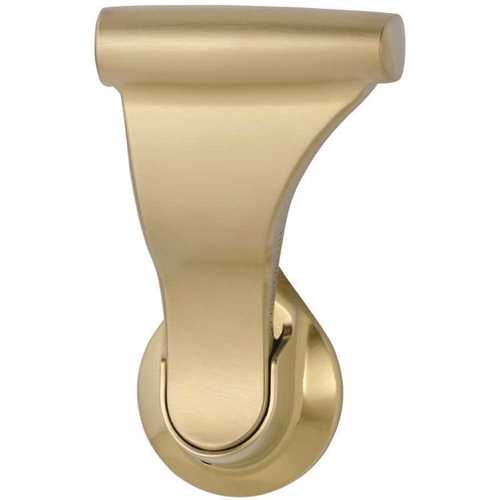 1-3/4 in. Satin Brass Dummy Latch Set Door Lever