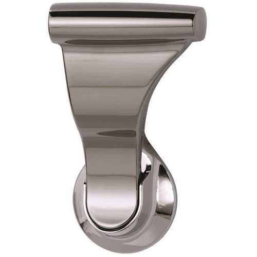 1-3/8 in. Bright Nickel Dummy Latch Set Door Lever