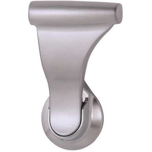 1-3/8 in. Satin Chrome Dummy Latch Set Door Lever