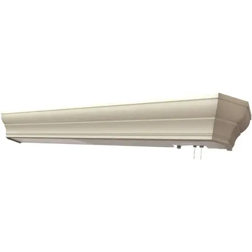 Hinsdale 55 in. 96-Watt White Fluorescent Overbed Fixture Color/Finish Family