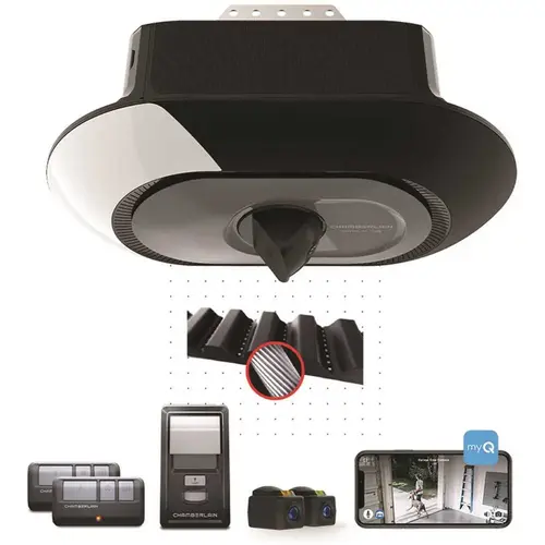 3/4 hp. DC Belt Drive Wi-Fi Plus Lift Power with Integrated Camera Garage Door Opener