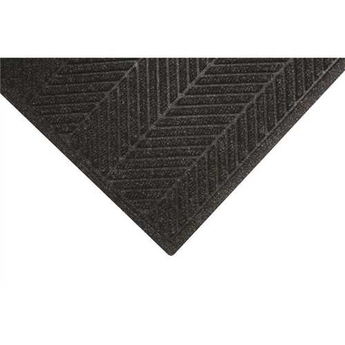Waterhog Eco Elite Fashion Black Smoke 118 in. x 71 in. Commercial Floor Mat