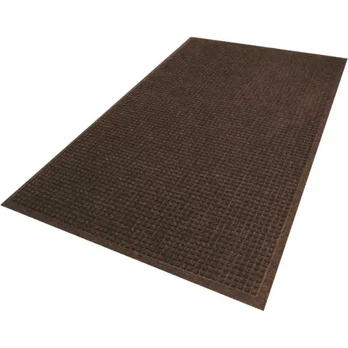 M+A Matting 2805235070 Waterhog Fashion Dark Brown 59 in. x 35 in. Industrial Floor Mat