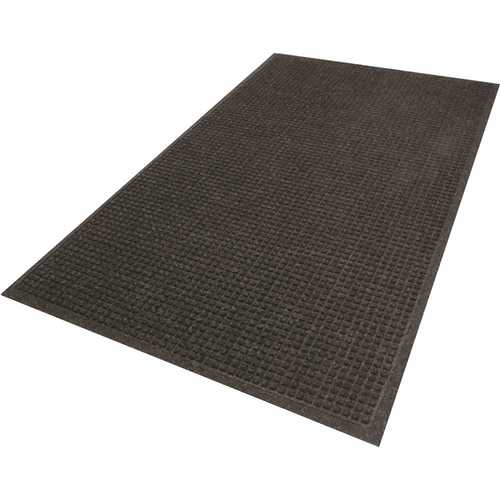 M+A Matting 2805435070 Waterhog Fashion Charcoal 59 in. x 35 in. Commercial Floor Mat